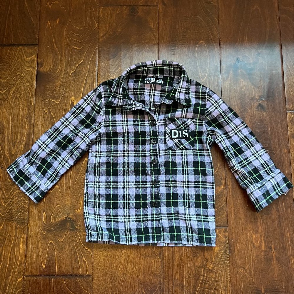 Disturbia Youth Ed Shirt in Purple Color